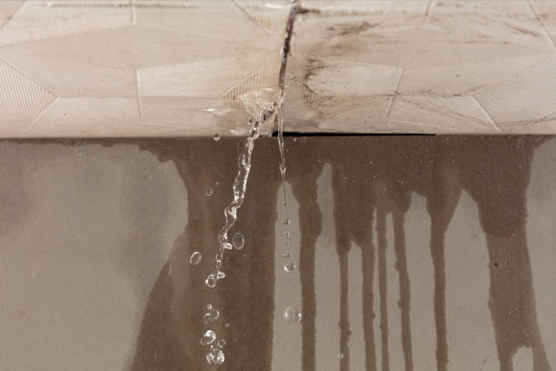 Professional Burst Pipe Cleanup technician working in Hennessey, OK